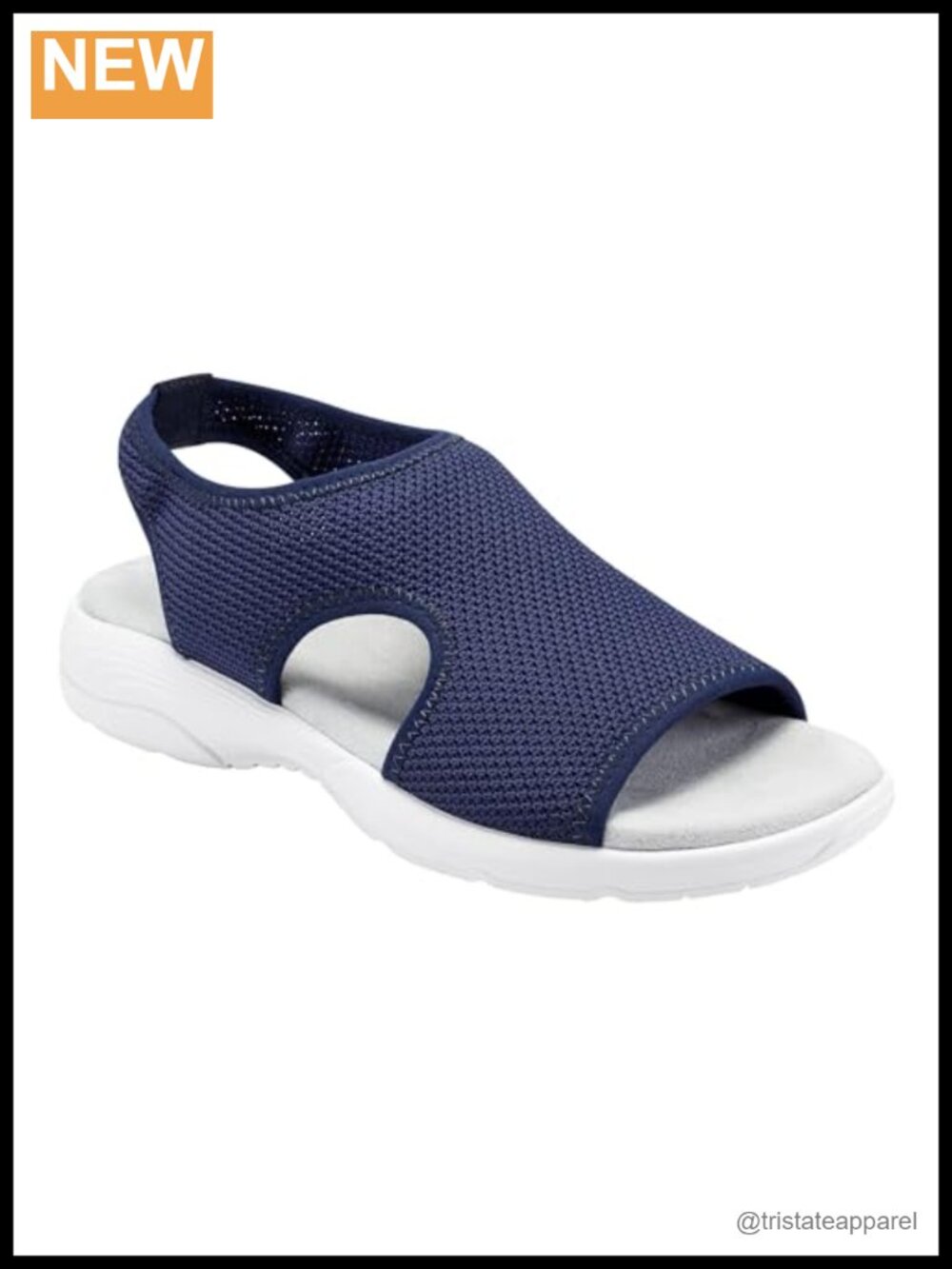 Easy Spirit Truth2 Slip-On Sandal with Arch Support and Foam Insole
